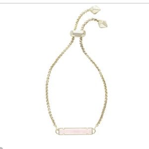 Kendra Scott Stan Bracelet in Rose Quartz